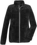 Fleecejacke KILLTEC "KOW 148 GRLS KNTFLC JCKT", M&auml;dchen, Gr. 152, schwarz,