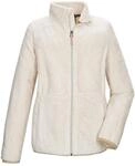 Fleecejacke KILLTEC "KOW 148 GRLS KNTFLC JCKT", M&auml;dchen, Gr. 152, sand,