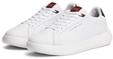 Sneaker TOMMY HILFIGER "LIGHT CHUNKY LEATHER SNEAKER", Herren, Gr. 44, Textil, wei&szlig;,