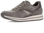 Sneaker GABOR "Sneaker low", Damen, Gr. 35, grau, Schuhe Sneaker