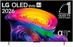 LG OLED-Fernseher "OLED42C68LA", Energieeffizienz: G (A-G), schwarz, 42 &prime;&prime;,