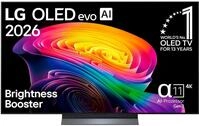 LG OLED-Fernseher "OLED55C68LA", Energieeffizienz: F (A-G), schwarz, 55 &prime;&prime;,