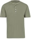 Trigema T-Shirt "TRIGEMA T-Shirt mit Knopfleiste DELUXE Baumwolle" 1