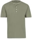 T-Shirt TRIGEMA "TRIGEMA T-Shirt mit Knopfleiste DELUXE Baumwolle", Damen, Gr. L,