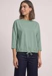 STREET ONE 3/4-Arm-Shirt mit Ripp-Details