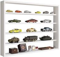VCM Wandregal "Holz Wandregal Wandvitrine Regal Deko Osado L" 1 Stk. tlg.