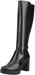 Nero Giardini High-Heel-Stiefel "Nero Giardini Stiefel Leder/Textil"