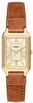 Quarzuhr FOSSIL "Raquel", braun (braun, creme, creme), Armbanduhren, Damen,