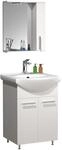 VCM Waschtisch "3tlg Waschplatz Waschtisch Spiegelschrank Lisalo M" 3 Stk. tlg.