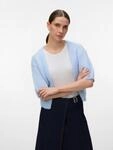 Strickjacke VERO MODA "VMMAYBE 2/4 OPEN CARDIGAN NOOS", Damen, Gr. S, cashmere...