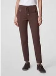 Jerseyhose RABE "Hose", Damen, Gr. 52, Normalgr&ouml;&szlig;en, braun, Obermaterial: 48%