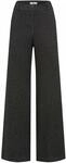 Brax 5-Pocket-Hose "Style MAINE" Jersey: Palazzohose im Wide Leg