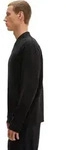 Langarm-Poloshirt MARC O'POLO "aus weichem Bio-Baumwoll-Jersey", Herren, Gr. S,