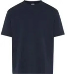 T-Shirt BRAX "Style TRAVIS", Herren, Gr. S (48), navy, 100% Baumwolle, Rundhals,