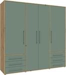 FORTE Dreht&uuml;renschrank "Mokkaro, Kleiderschrank,zeitloses Design, 4 t&uuml;rig" viel