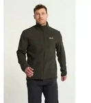 Outdoorjacke JACK WOLFSKIN "WILD WINDS JKT M", Herren, Gr. S, braun (obsidian...