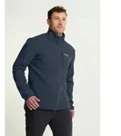 Outdoorjacke JACK WOLFSKIN "WILD WINDS JKT M", Herren, Gr. S, blau (midnight sky),