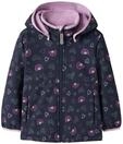 Softshelljacke NAME IT "NMFMALTA05 SOFTSHELL JACKET AOP FO1", M&auml;dchen, Gr. 104, bunt