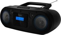 PHILIPS CD-Radiorecorder "TAZ7500", schwarz, B:43,5cm H:16,8cm T:25,3cm, Radios