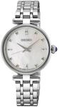 Quarzuhr SEIKO, silber (silberfarben, perlmuttfarben), Armbanduhren, Damen, Quarzuhr,