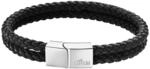 Armband LOTUS "Urban Man", schwarz (schwarz, edelstahlfarben), Armb&auml;nder,...