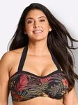 B&uuml;gel-Bikini-Top SHEEGO, Damen, Gr. 42, Cup B, bunt (schwarz, burgund,...