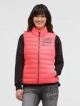 Steppweste SOCCX, Damen, Gr. XL, pink, Steppware, Material: 100% Polyester, Futter: