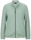 GOLDNER Kurzjacke "Kurzgr&ouml;&szlig;e Jerseyjacke mit Ottomanstruktur" Taschen inn der