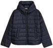 Outdoorjacke MARC O'POLO "aus recyceltem Polyester", Damen, Gr. 34, schwarz (martime