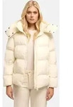 Steppjacke NAVAHOO "Snow-Frame 14", Damen, Gr. S (36), beige (cream), Obermaterial: