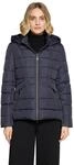 Steppjacke BETTY BARCLAY, Damen, Gr. 38, blau (deep navy), Web, Obermaterial: 100%