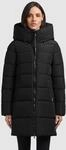 Steppjacke KHUJO "GRIMES", Damen, Gr. XS, schwarz, Web, Obermaterial: 100% Polyester.