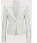 Jerseyblazer MADELEINE "Blazer Kurzer Jersey-Blazer mit Reverskragen", Damen, Gr. 38,