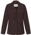 Blusenblazer B.YOUNG "Damen Blazer BYDANTA", Damen, Gr. 38, braun (java melange),