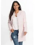 Longblazer BONPRIX, Damen, Gr. 38, rosa (hellrosa), Obermaterial: 100%...
