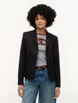 Tommy Hilfiger Kurzblazer "TIMELESS WOOL 3 BUTTON BLAZER" Materialmix, mit...