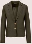 MADELEINE Jackenblazer "Blazer Nadelstreifen-Blazer mit Wappenkn&ouml;pfen"