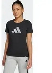 T-Shirt ADIDAS SPORTSWEAR "EVERYDAY KIDS GRAFIK", M&auml;dchen, Gr. 140, schwarz,