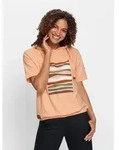 Kapuzensweatshirt CASUAL LOOKS, Damen, Gr. 54, orange (apricot, ecru,...