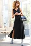 Buffalo Midikleid "mit kleinem Cut-out und Zieraccessoire am Ausschnitt" Ohne...