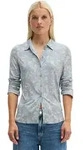 Langarmbluse MARC O'POLO "aus LENZING&trade; ECOVERO&trade;", Damen, Gr. M, blau (medium