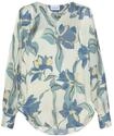 LASCANA Satinbluse mit Blumendruck