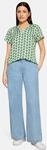 Cartoon Shirtbluse "Damen mit R&uuml;schen"