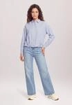 Cartoon Klassische Bluse "Damen mit Raffung"
