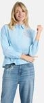 Klassische Bluse LIEBLINGSST&Uuml;CK "RobyL", Damen, Gr. 34, blau (435, skyblau),