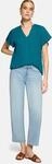 Klassische Bluse ZERO "Damen", Damen, Gr. 38, gr&uuml;n (deep lagoon), Obermaterial: 80%