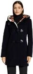 Outdoorjacke GIL BRET "Damen mit Kapuze", Damen, Gr. 36, schwarz (dunkelblau), Samt,