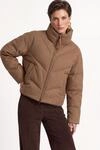 RICHROYAL Steppjacke ohne Kapuze aus Woll-Mix, Regular fit mit Stehkragen