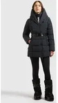 Steppjacke KHUJO "NORAH - 2IN1 (EINSATZ HERAUSNEHMBAR)", Damen, Gr. XS, schwarz