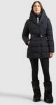Steppjacke KHUJO "NORAH - 2IN1 (EINSATZ HERAUSNEHMBAR)", Damen, Gr. XS, schwarz